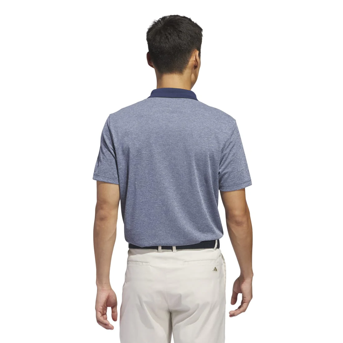 adidas Performance Heathered Men's Polo Shirt - Image 2