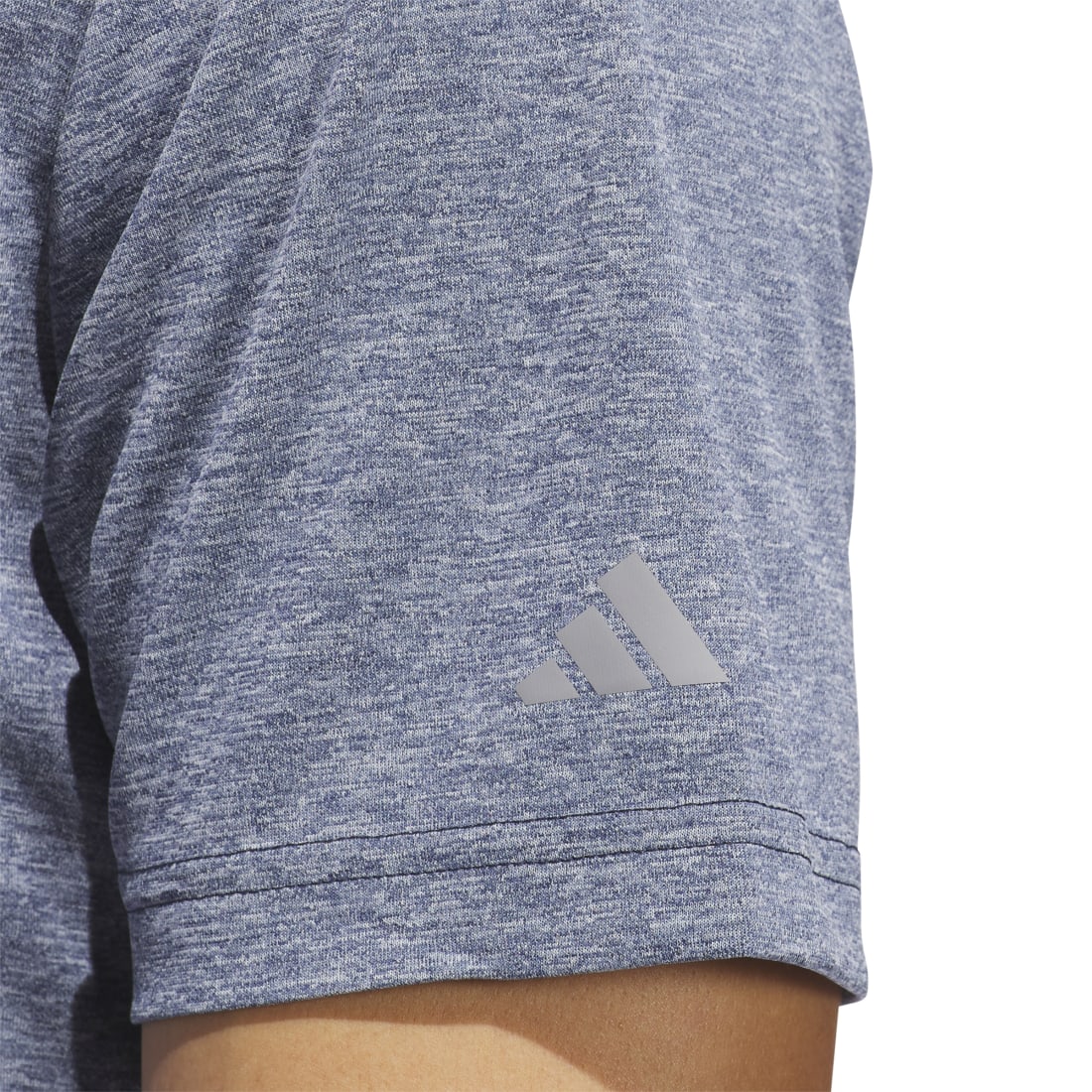 adidas Performance Heathered Men's Polo Shirt - Image 3