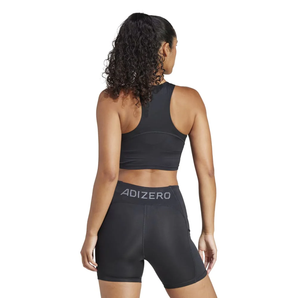 adidas Adizero Essentials Women's  Running Crop Top - Image 2