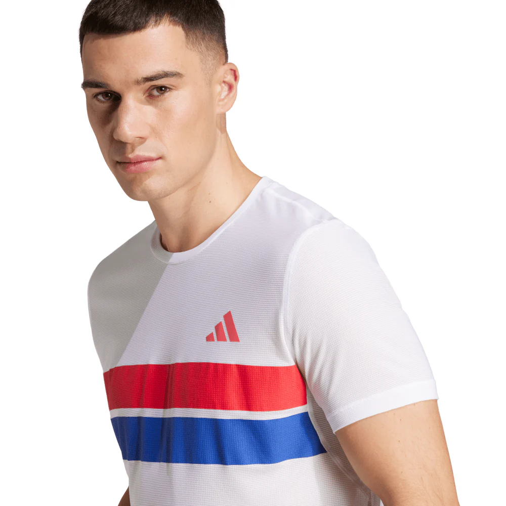 adidas Adizero Retro Men's Running Tee - Image 4