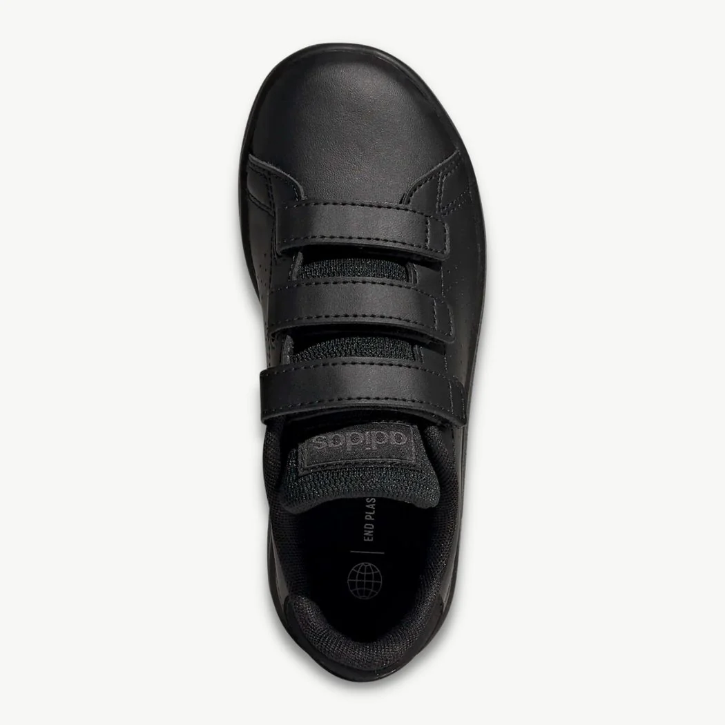 adidas Advantage Court Lifestyle Hook-and-Loop Kids Sneakers - Image 5