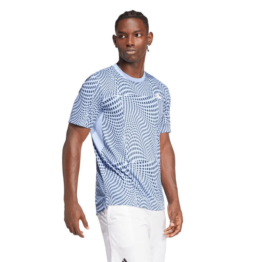 adidas Club Graphic Tennis Men's Tee - Image 3