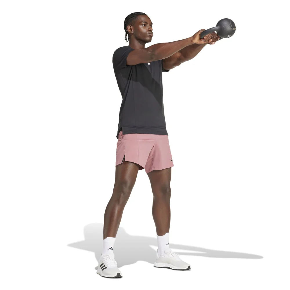 adidas Designed for Training Mélange Men's Shorts - Image 3