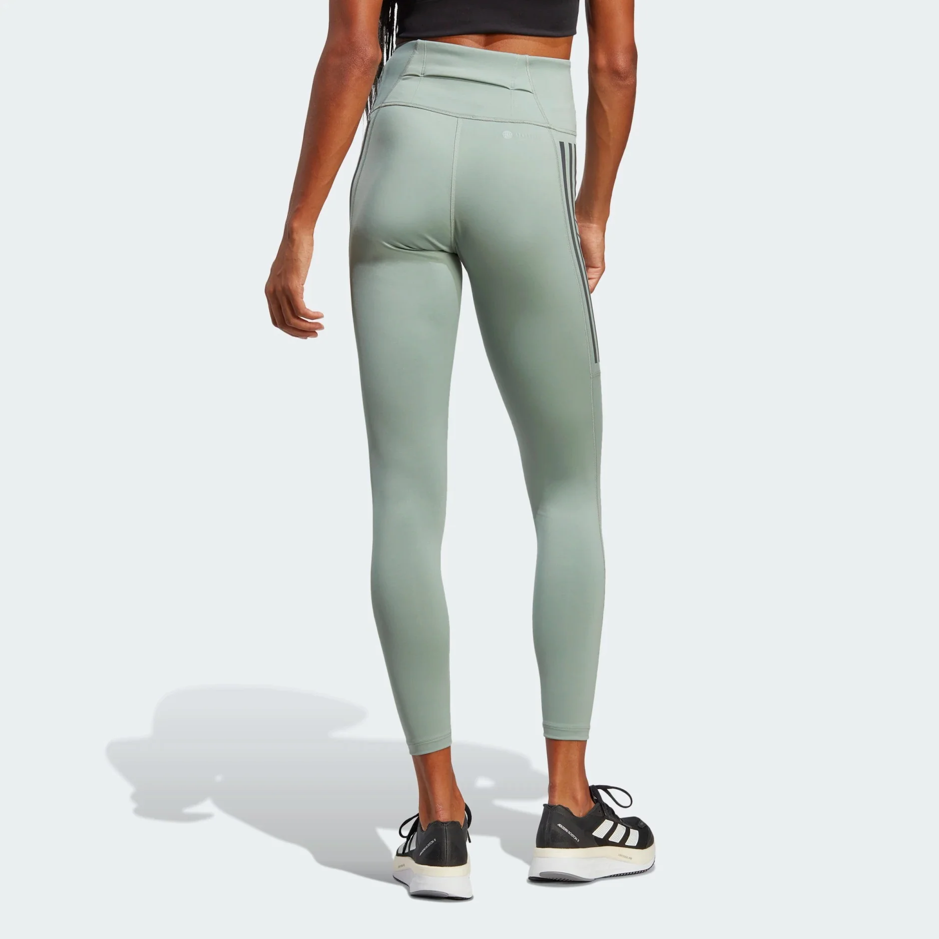 adidas Dailyrun 3-Stripes 7/8 Women's Leggings - Image 2