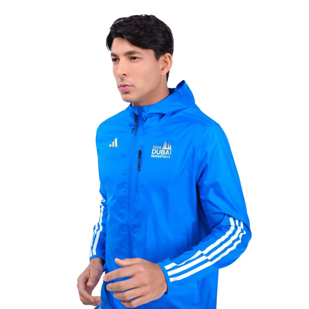 adidas Dubai Marathon 3-Stripe Men's Jacket - Image 3