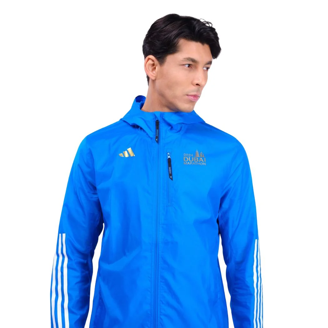 adidas Dubai Marathon 3-Stripe Men's Jacket - Image 4