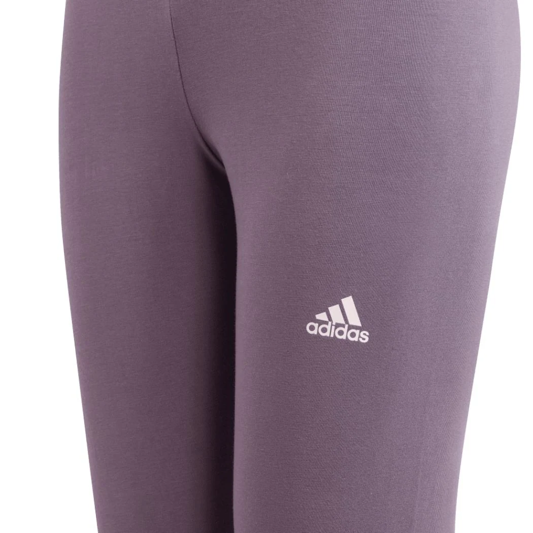adidas Mallas Essentials Logo Linear Cotton Medium Cut Kid's Tights - Image 3