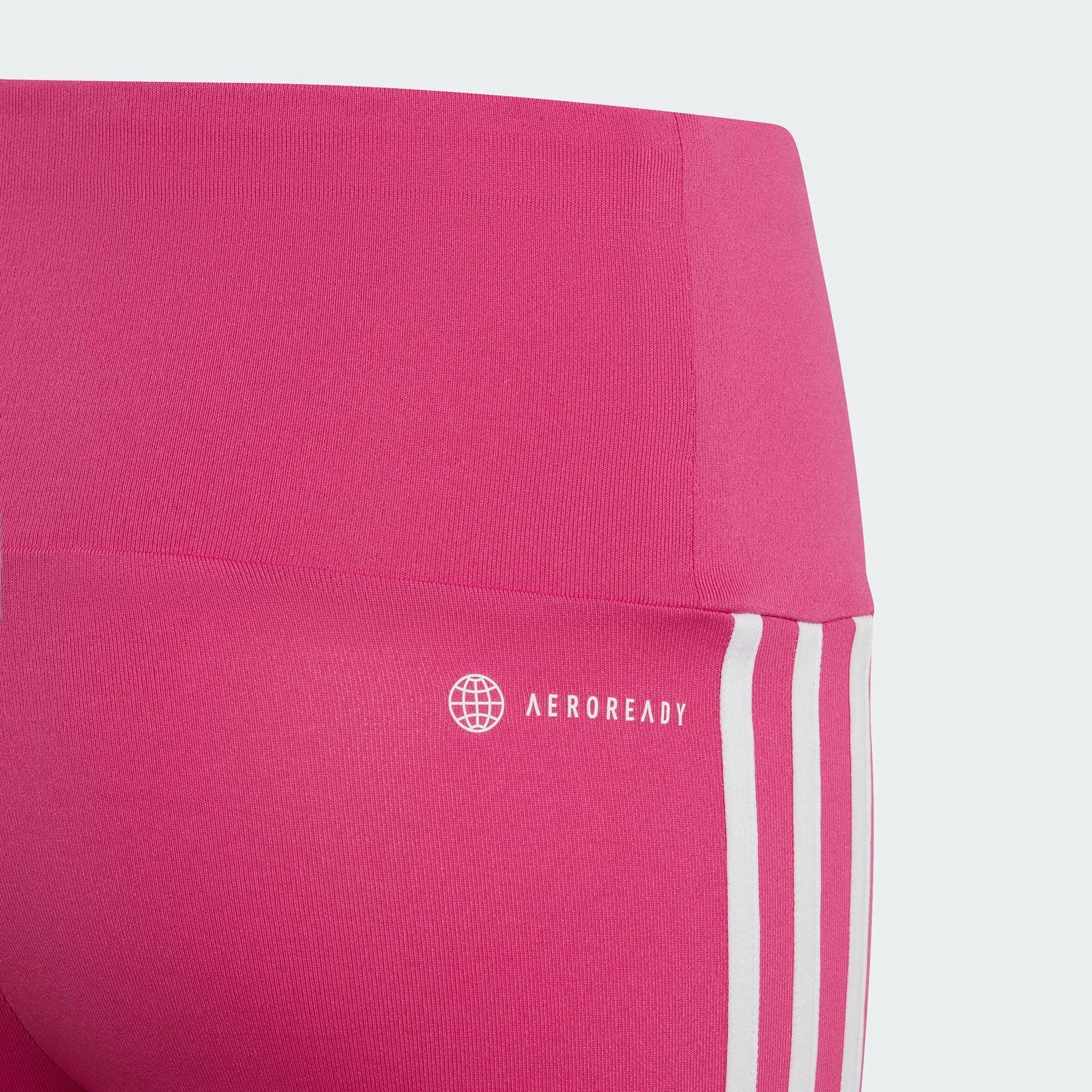 adidas Essentials AEROREADY 3-Stripes High Waisted  Women's Tights - Image 3