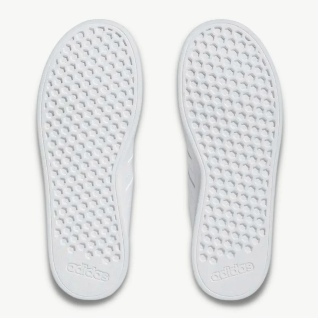 adidas Grand Court Elastic Lace and Top Strap Kids Sneakers - Image 5
