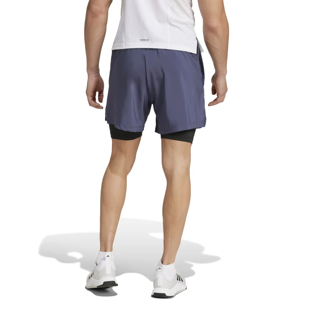 adidas Gym Training 2 in 1 Men's Shorts - Image 2