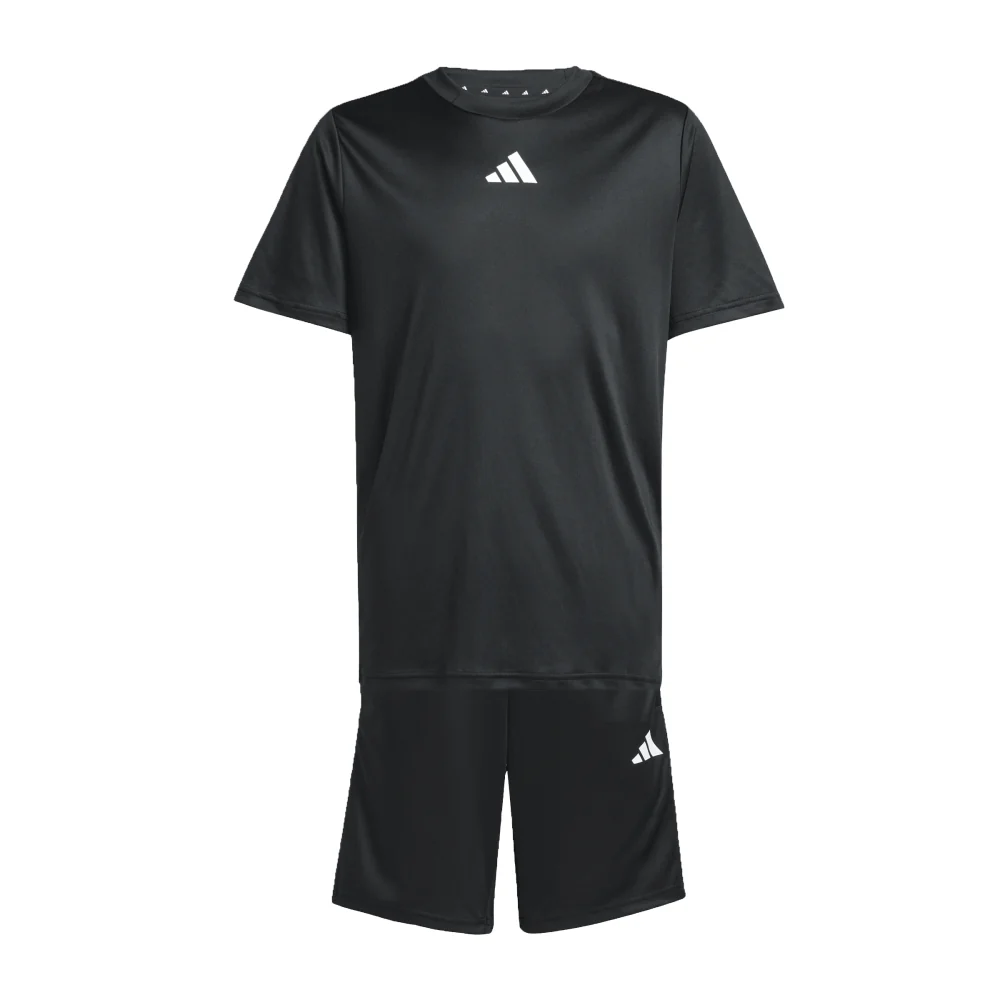 adidas Train Essentials 3-Stripes Kids Tee Set - Image 6