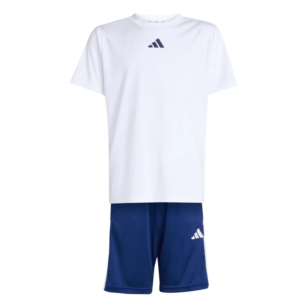 adidas Train Essentials 3-Stripes Kids Tee Set - Image 6