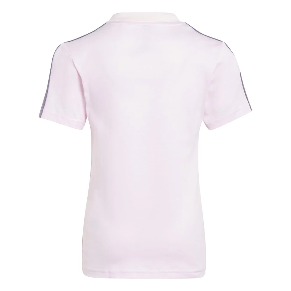 adidas Essentials 3 Stripes Tee and Short Kid's Set - Image 3