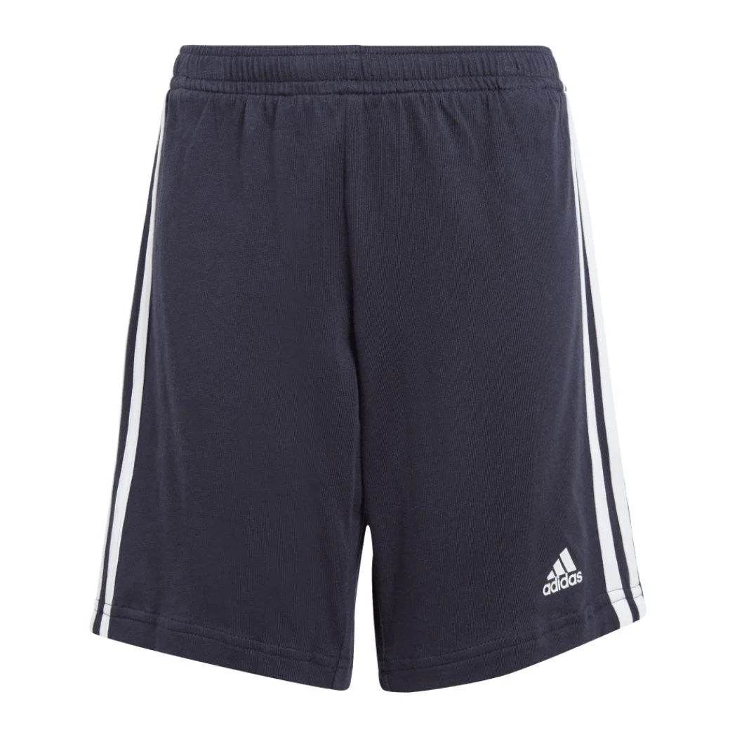 adidas Essentials 3 Stripes Kid's Tee And Short Set - Image 3