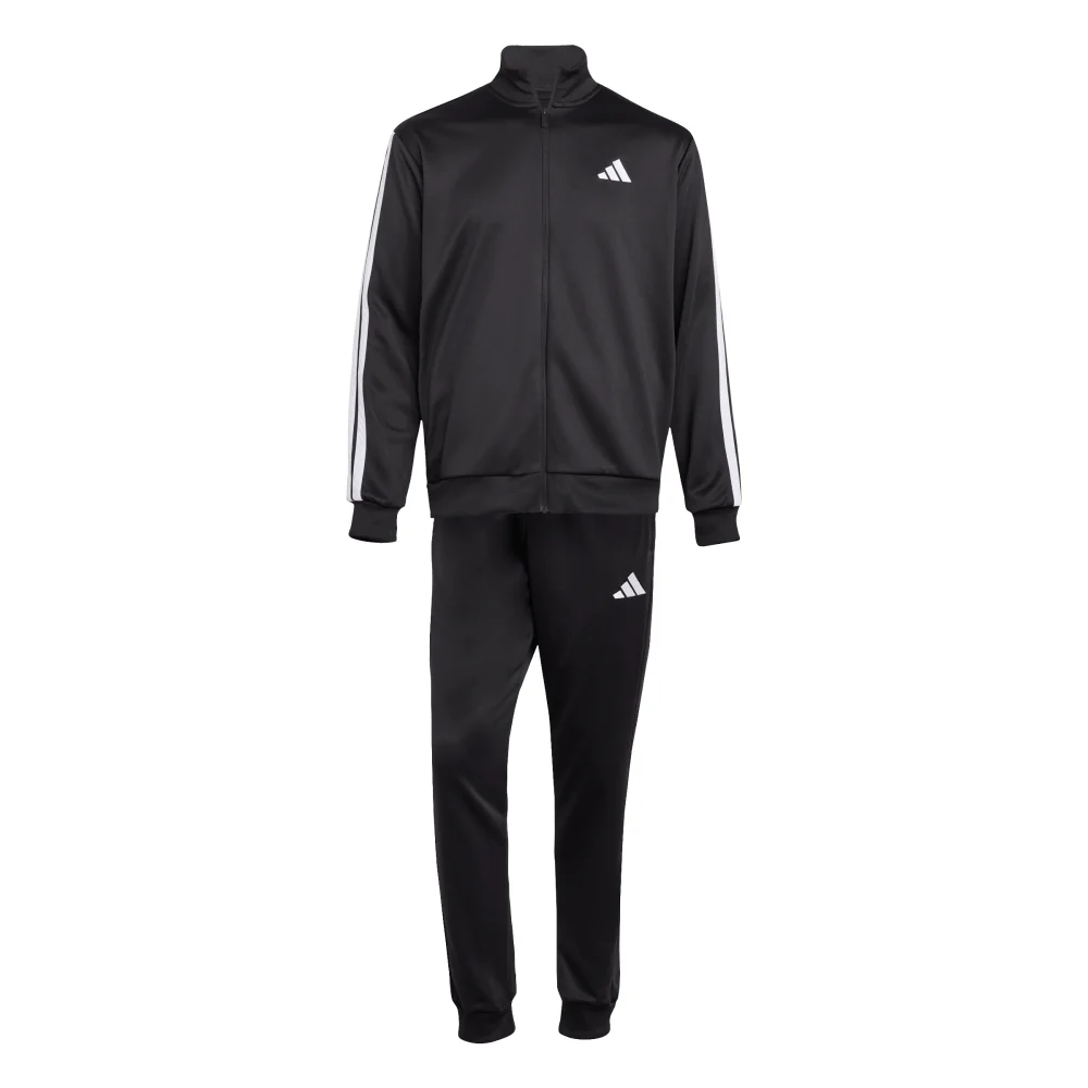 adidas Sportswear Basic 3-Stripes French Terry Men's Track Suit - Image 5