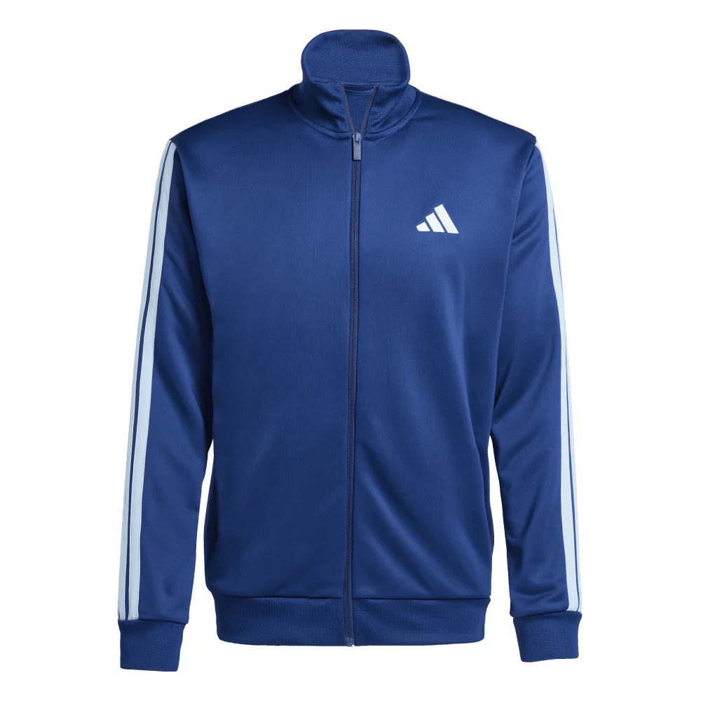 adidas Sportswear Basic 3-Stripes French Terry Men's Track Suit - Image 3