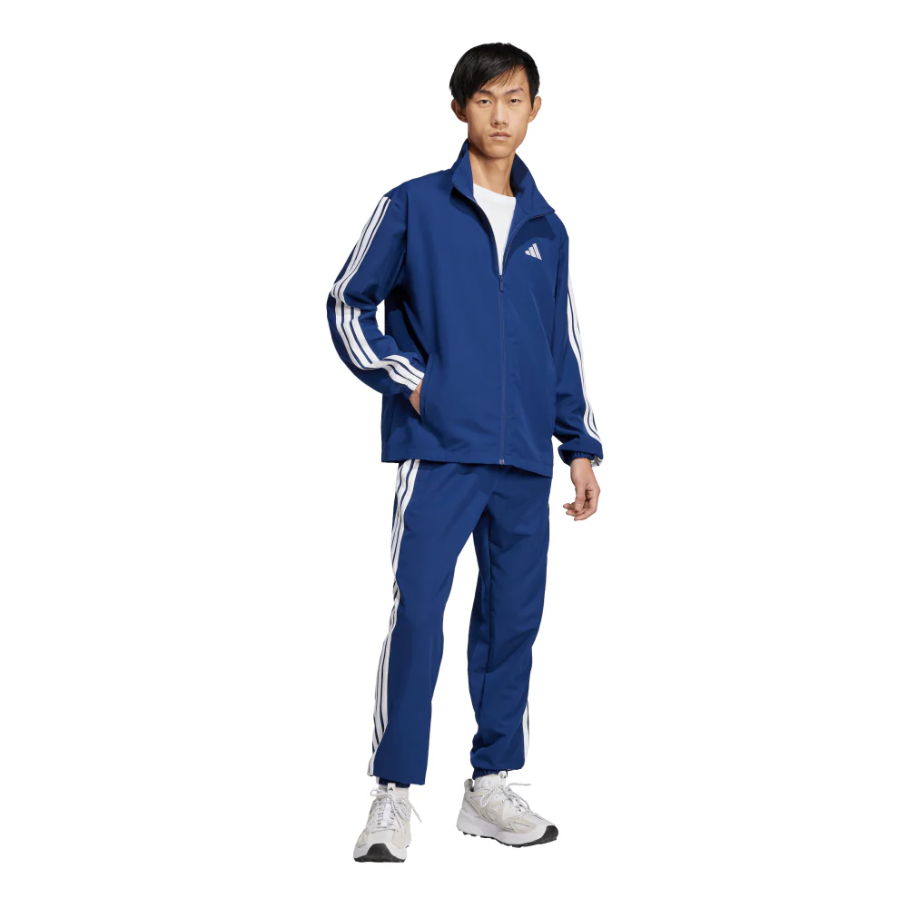adidas Sportswear Basic 3-Stripes Woven Men's Track Suit - Image 3