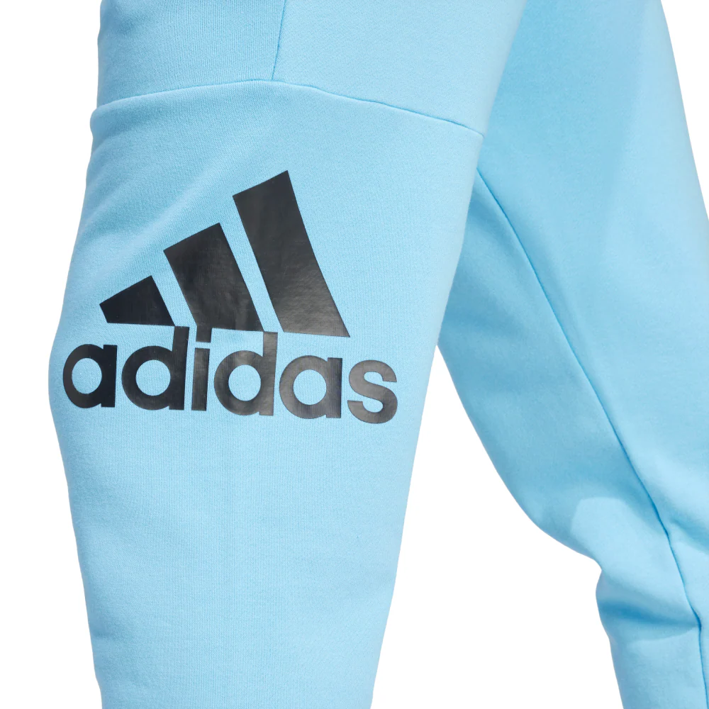 adidas Essentials French Terry Tapered Cuff Logo Men's Jogger Pants - Image 5