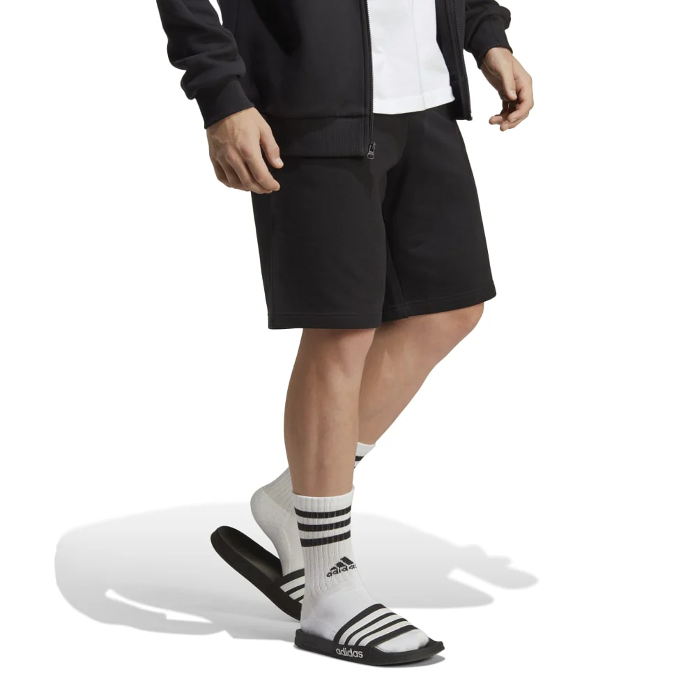 adidas Essentials Big Logo French Terry Men's Shorts - Image 3