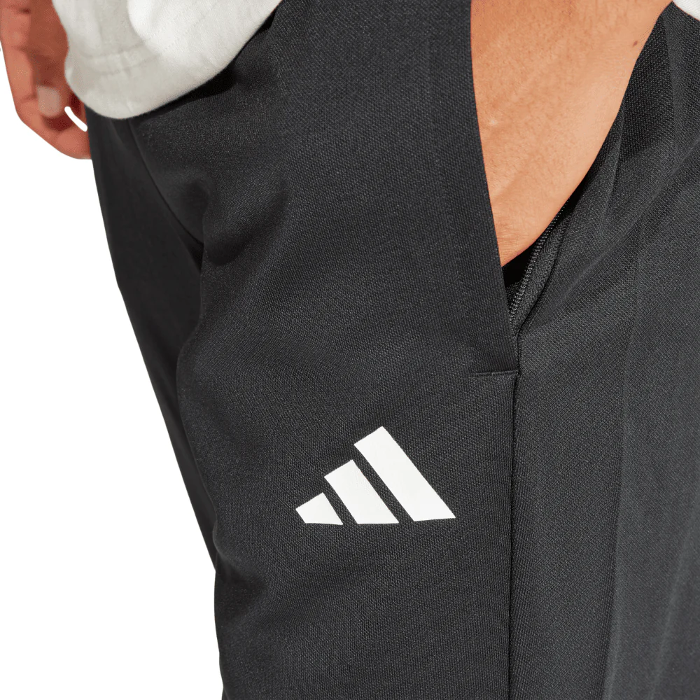 adidas Sereno AEROREADY Cut 3-Stripes Regular Slim Tapered Men's Tracksuit Bottoms - Image 3