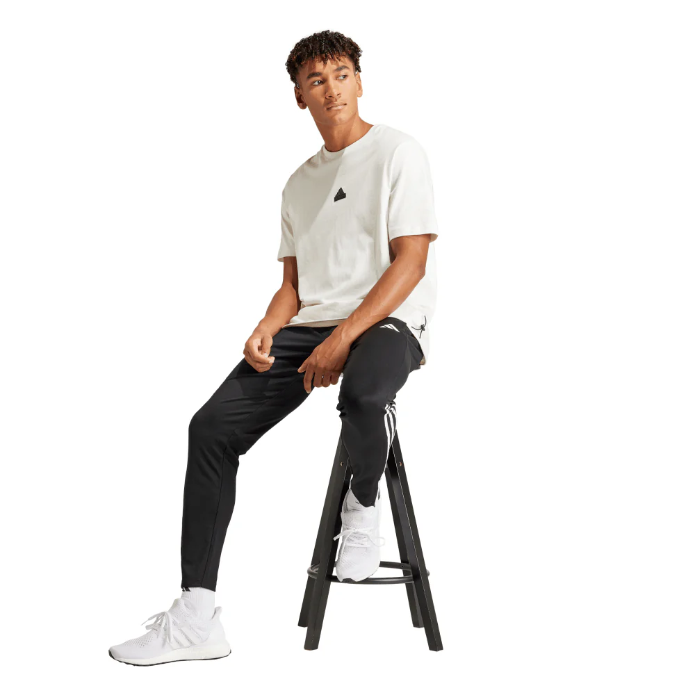 adidas Sereno AEROREADY Cut 3-Stripes Regular Slim Tapered Men's Tracksuit Bottoms - Image 5