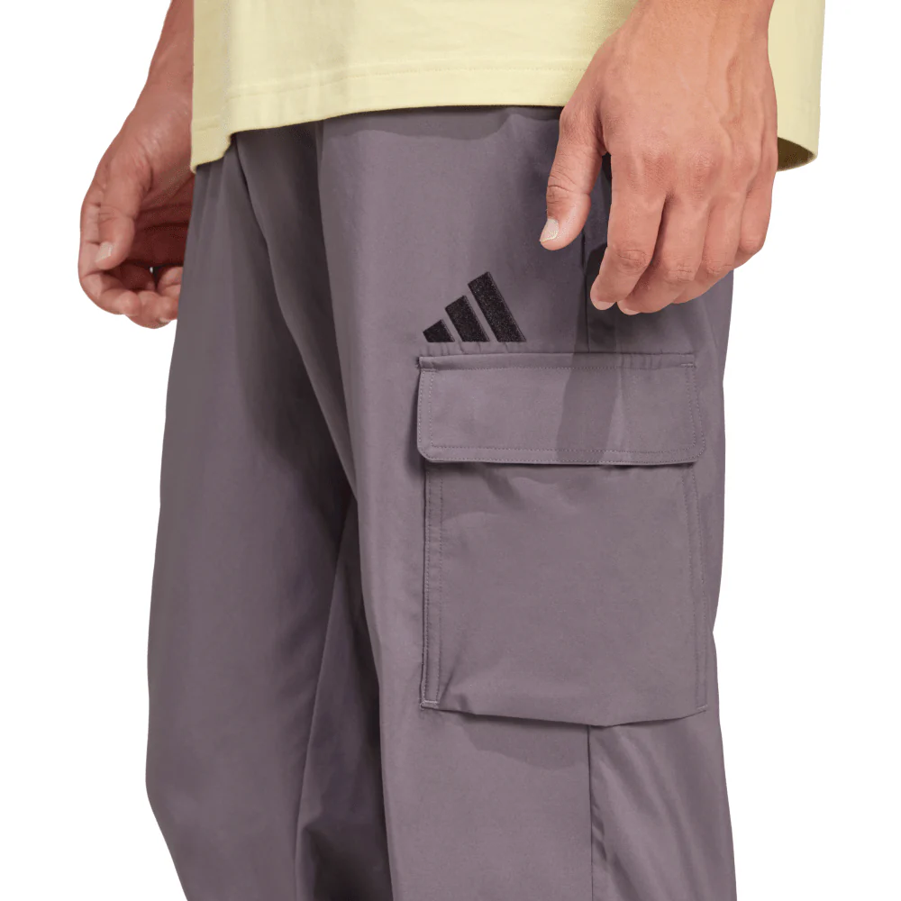 adidas Essentials Small Logo Men's Cargo Joggers - Image 4