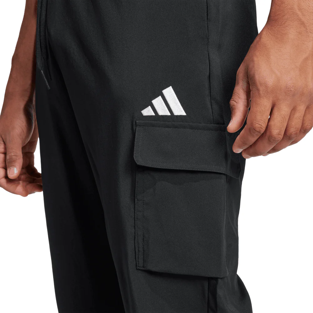 adidas Essentials Small Logo Men's Cargo Joggers - Image 4