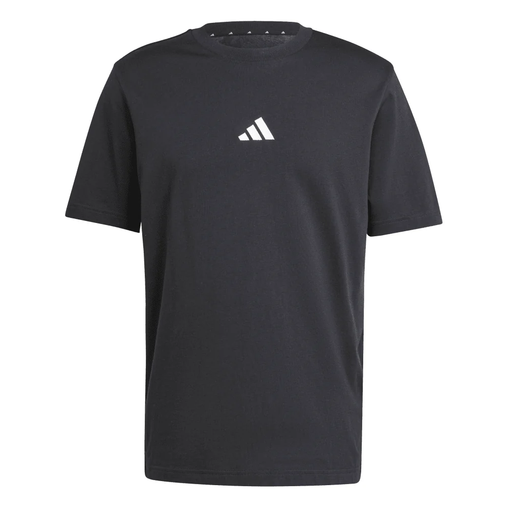 adidas Essentials Small Logo Single Jersey Men's Tee - Image 4