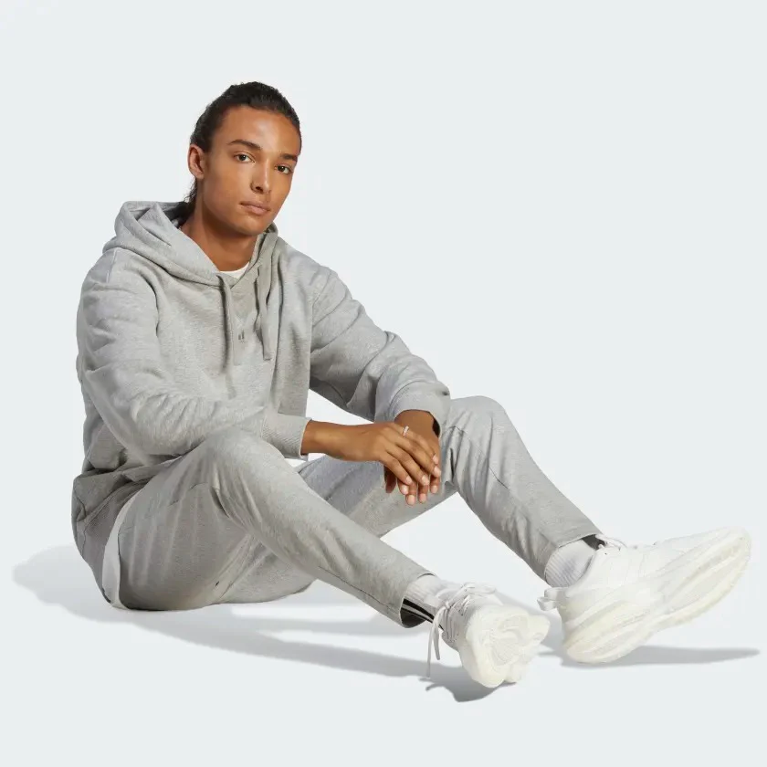 adidas Essentials Single Jersey Tapered Open Hem Men's Pants - Image 3