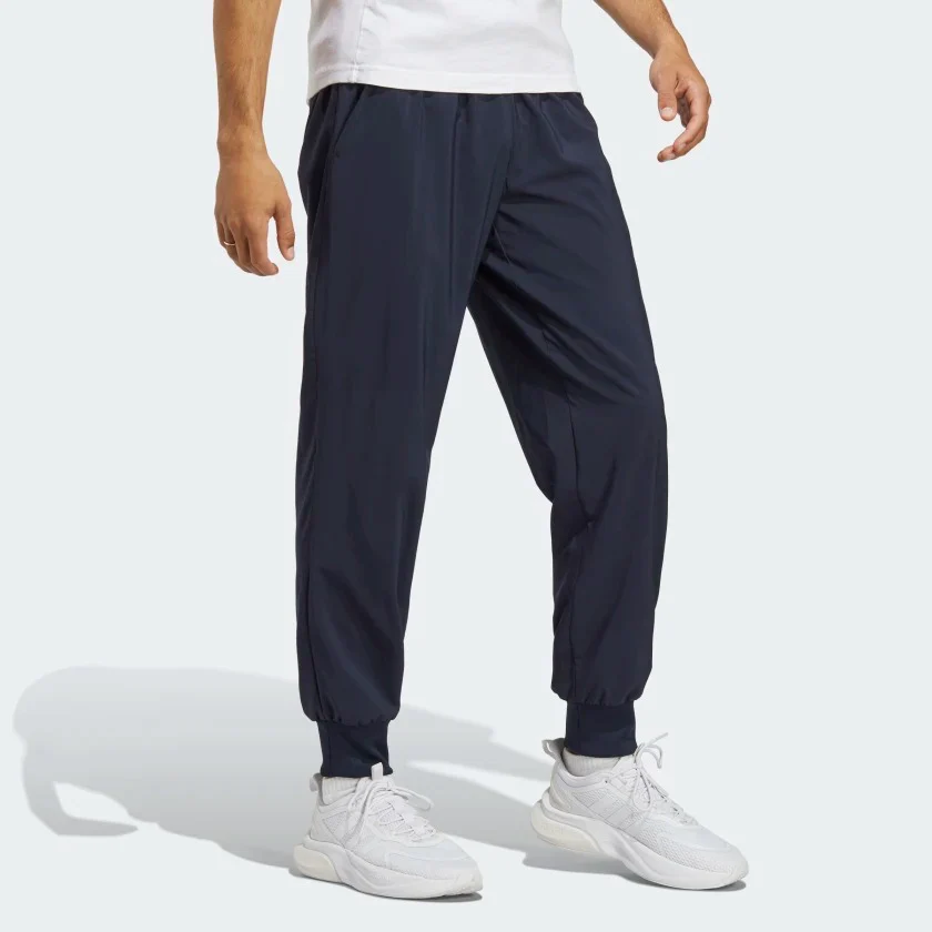 adidas AEROREADY Essentials Stanford Tapered Cuff Small Logo Men's Cuff - Image 3