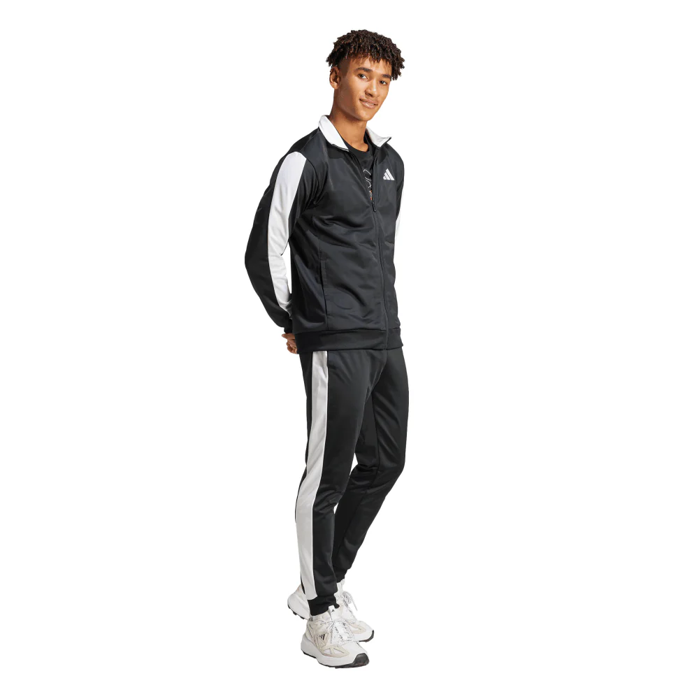 adidas Sportswear Basic Tricot Colorblock Men's Tracksuit - Image 3