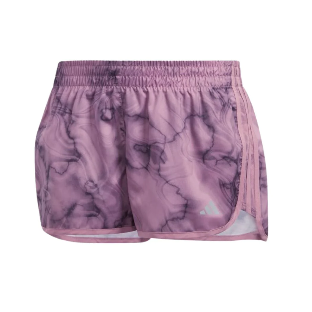 adidas Marathon 20 Allover Print Plus Size Women's Short - Image 4