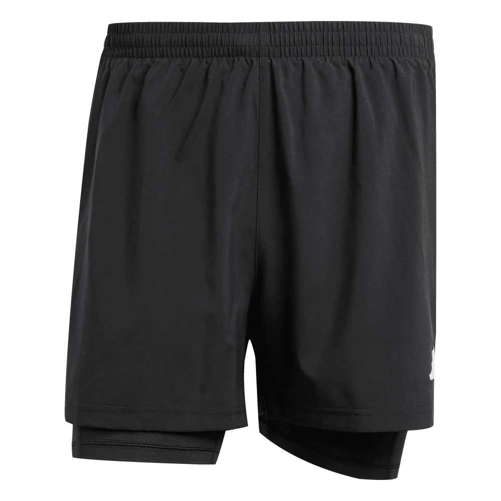 adidas Own the Run CLIMACOOL 2-in1 Men's Shorts - Image 6