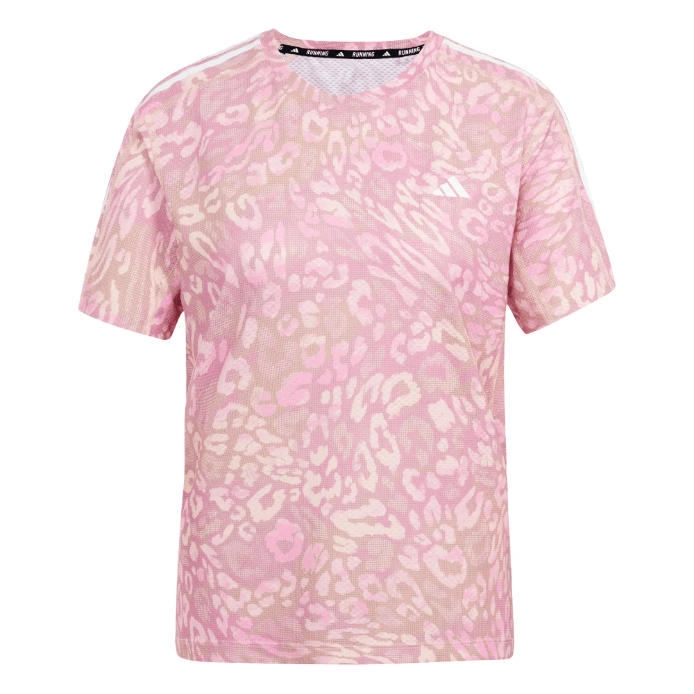 adidas Own The Run CLIMACOOL 3-Stripes Women's Tee - Image 7