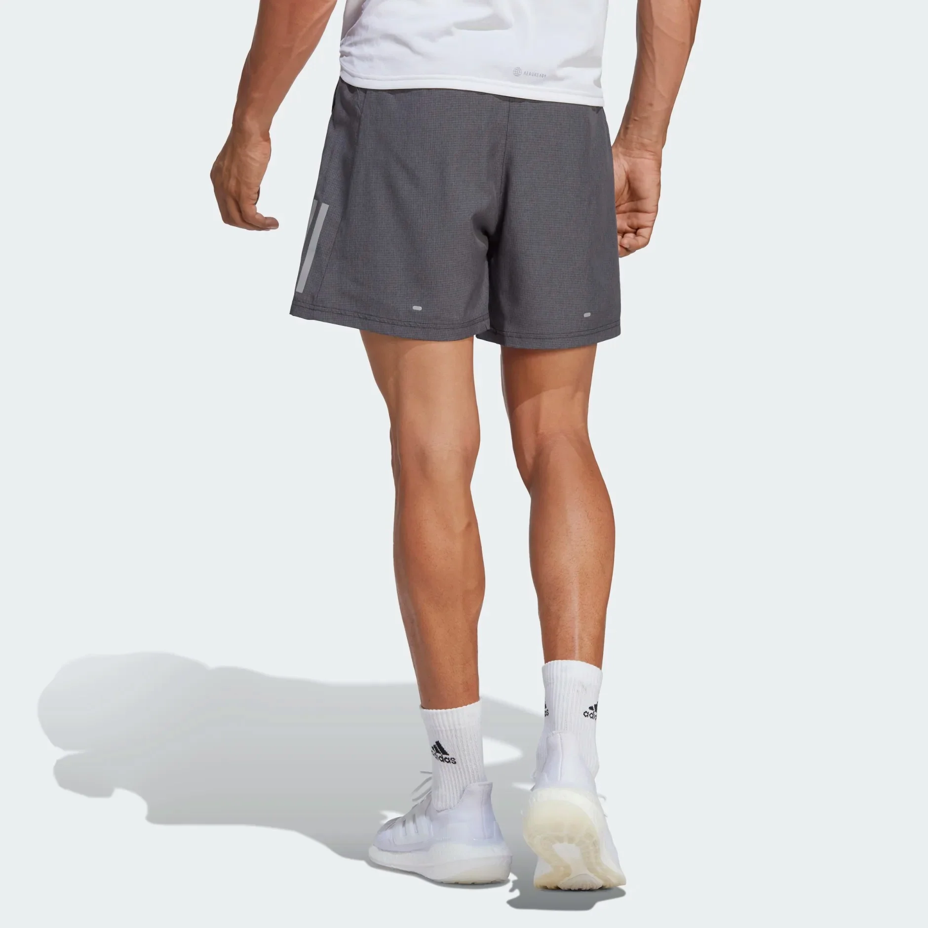 adidas Own the Run Heather Men's Shorts - Image 2