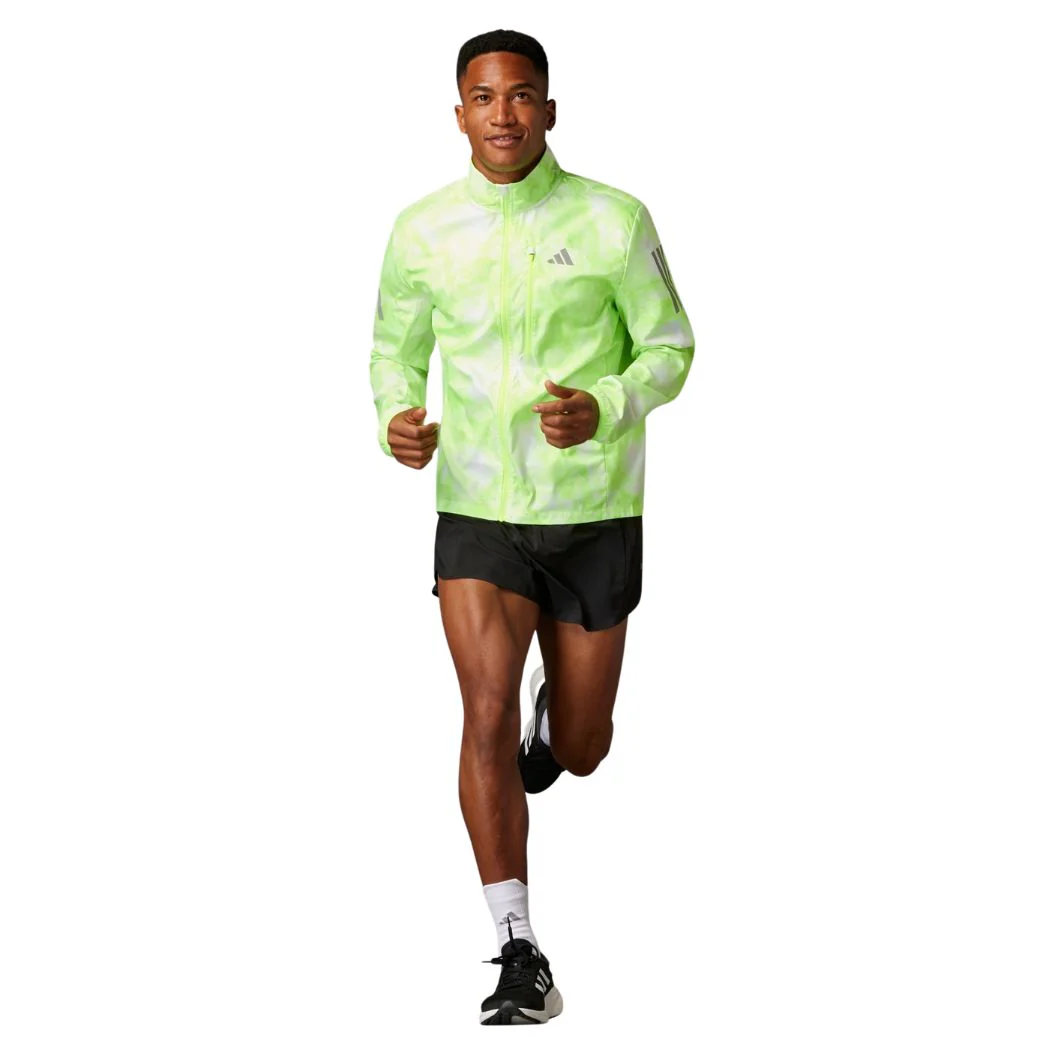 adidas Own The Run Allover Print Men's Jacket - Image 3