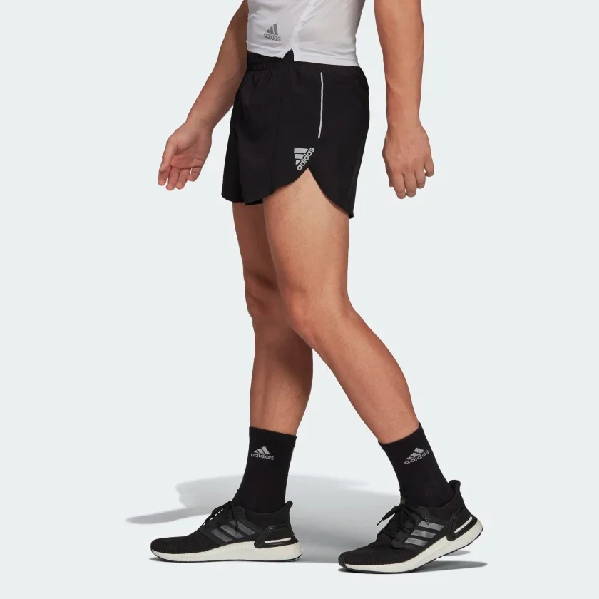 adidas Own the Run Men's Split Shorts - Image 3