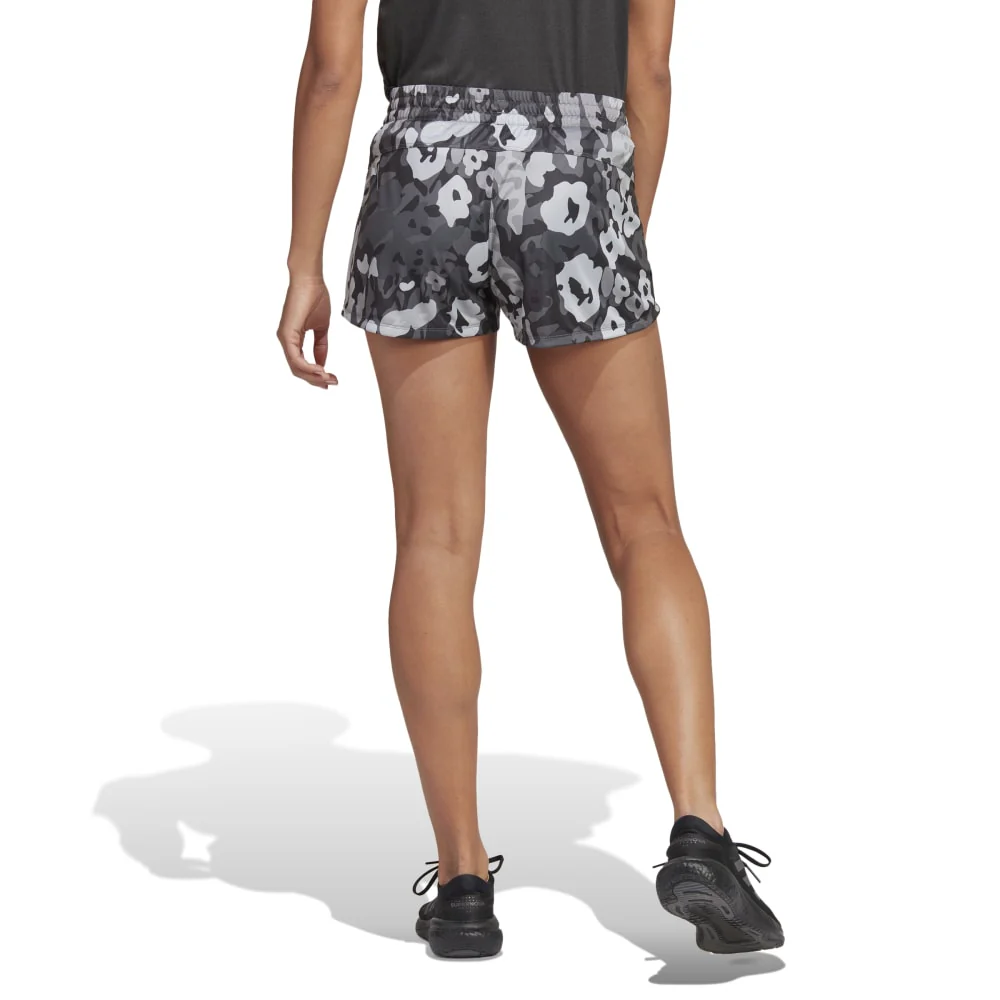 adidas Pacer Aeroready Train Essentials Minimal Branding Floral Print Women's Shorts - Image 2