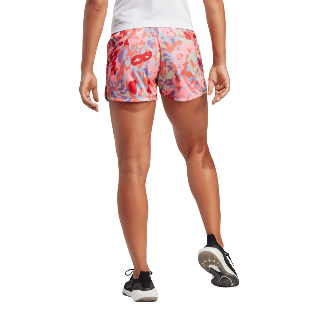 adidas Pacer Aeroready Train Essentials Minimal Branding Floral Print Women's Short - Image 2
