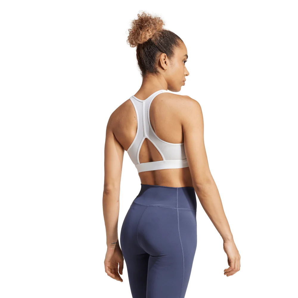 adidas Powerreact Graphic Women's Sports Bra - Image 2