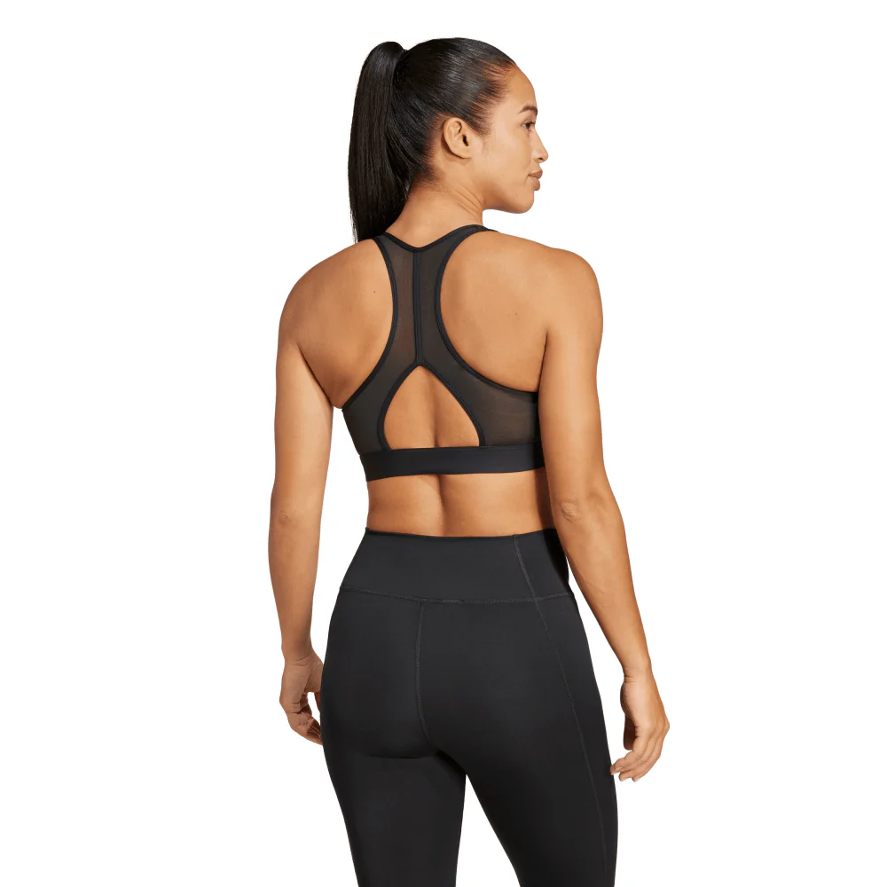 adidas Powerreact Graphic Women's Sports Bra - Image 2