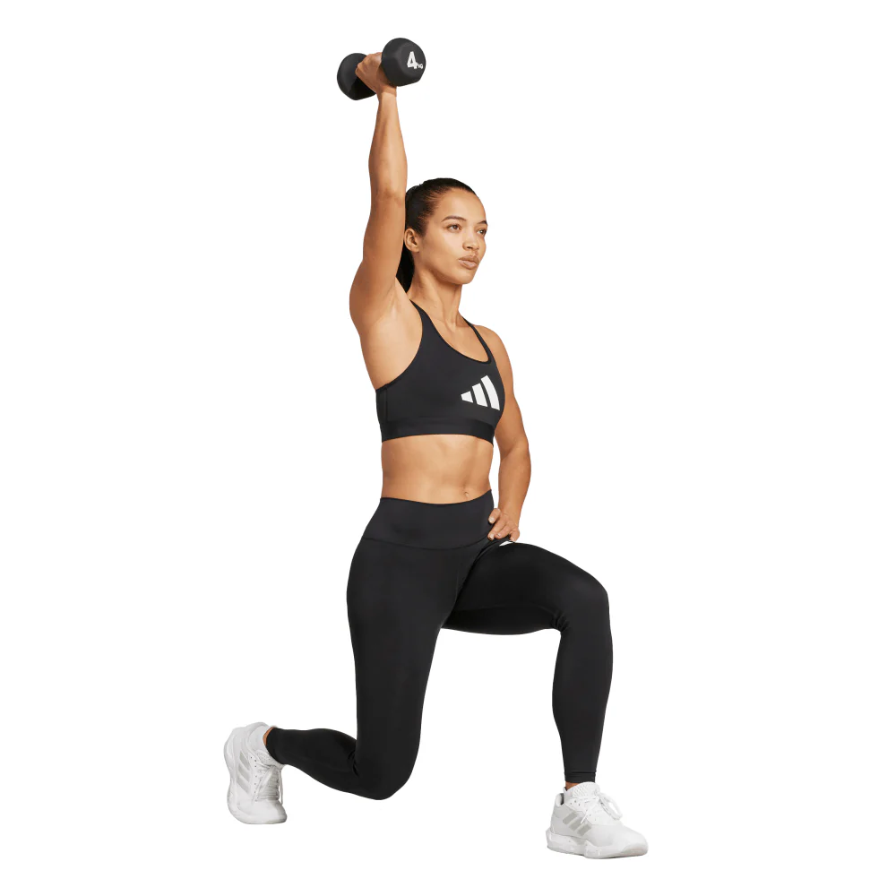 adidas Powerreact Graphic Women's Sports Bra - Image 3