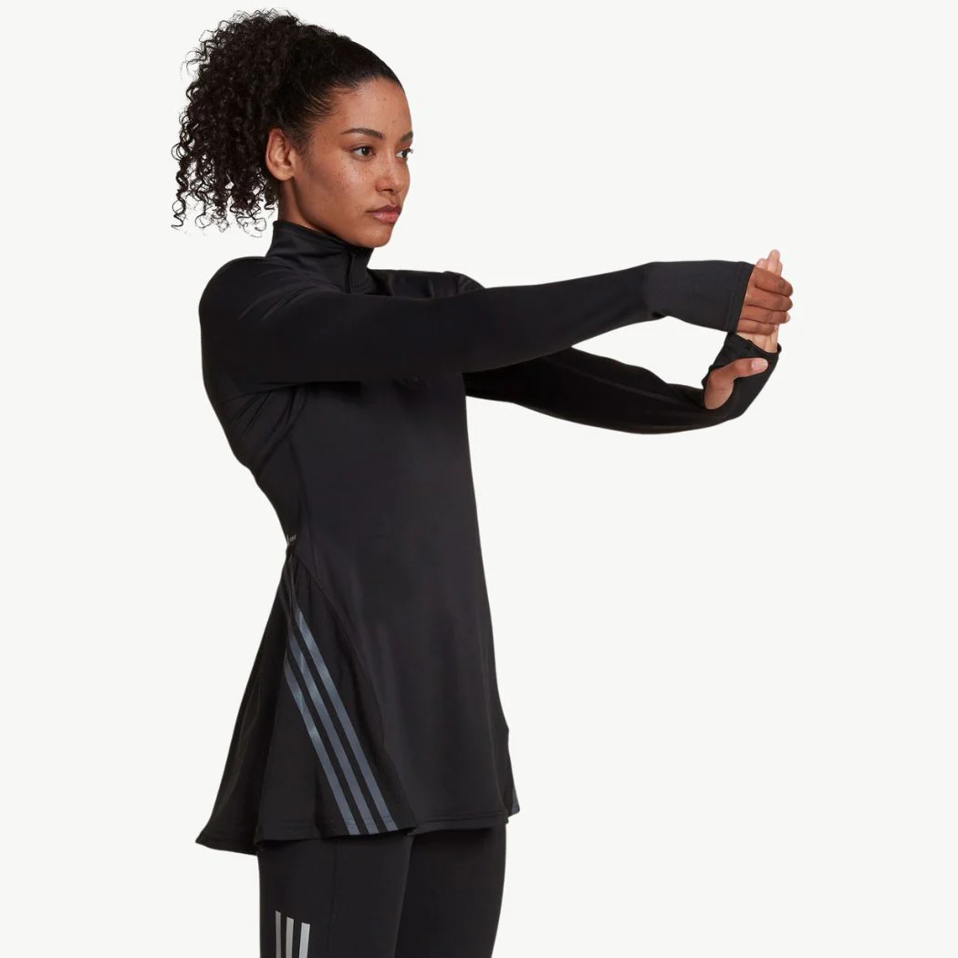 adidas Run Icon 3-Stripes Women's Dress - Image 3
