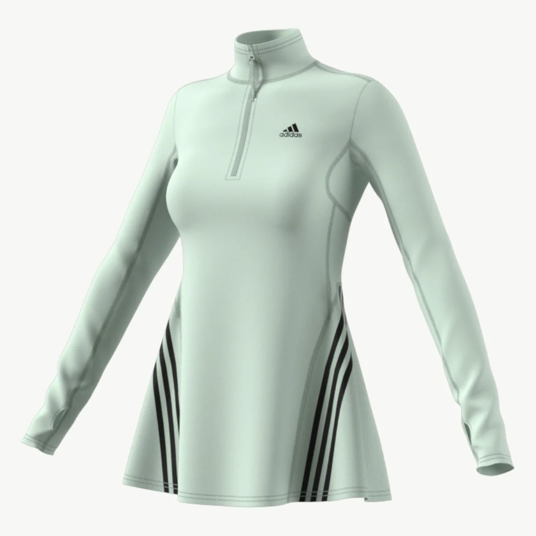 adidas Run Icon 3-Stripes Women's Dress - Image 3