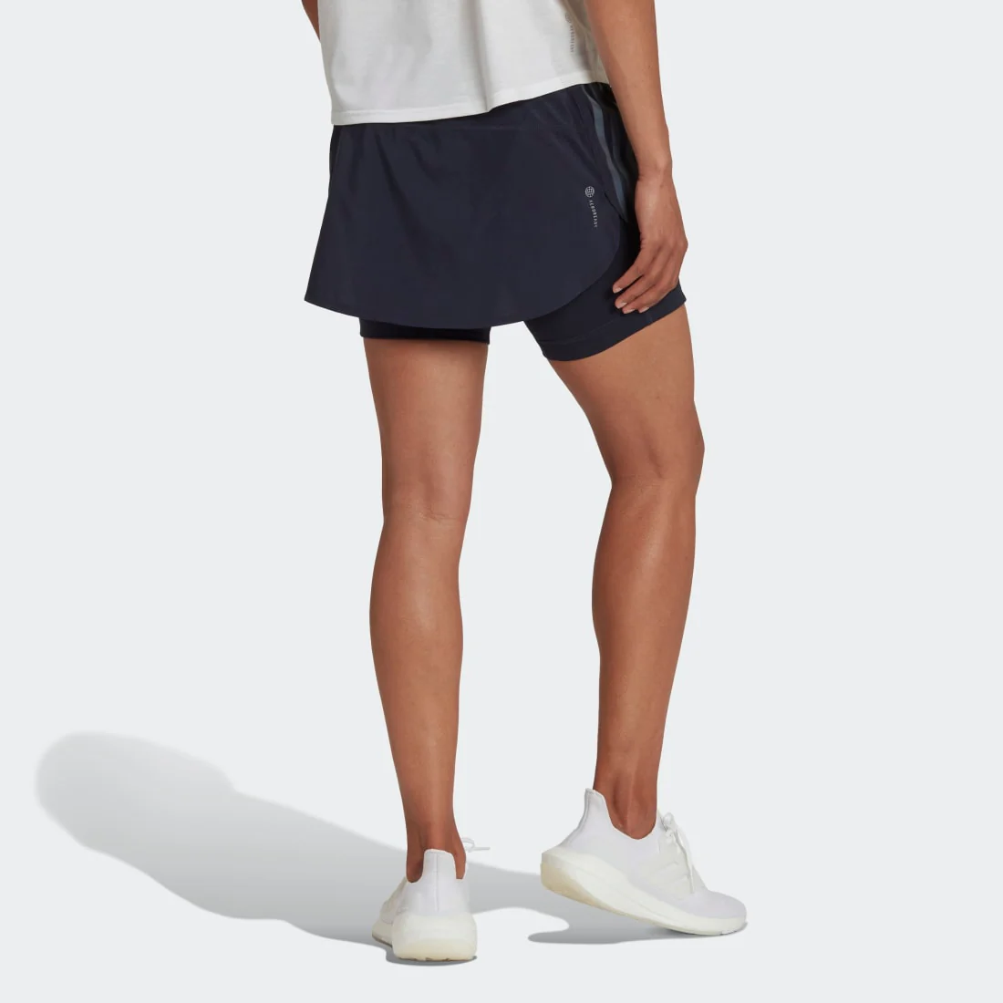 adidas Run Icons 3-Stripes Women's Running Skort - Image 2