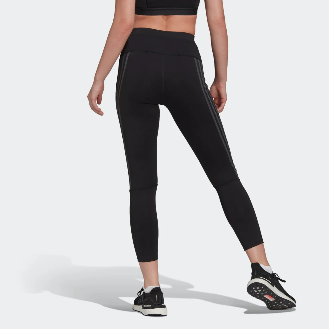 adidas Run Icons 3 Stripes Women's Tight - Image 2