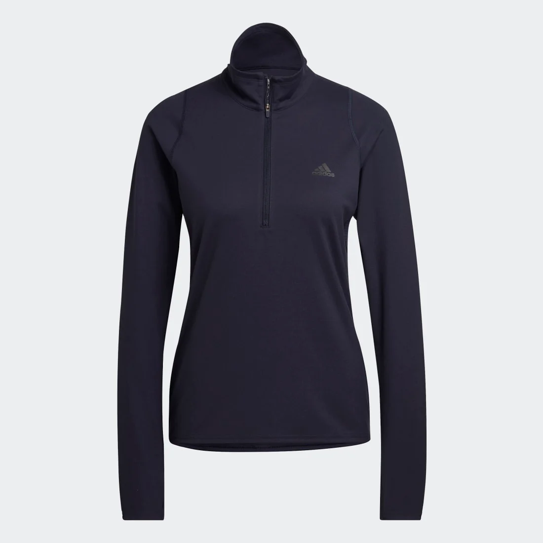 adidas Run Fast Half-Zip Long Sleeve Women's Sweatshirt - Image 4