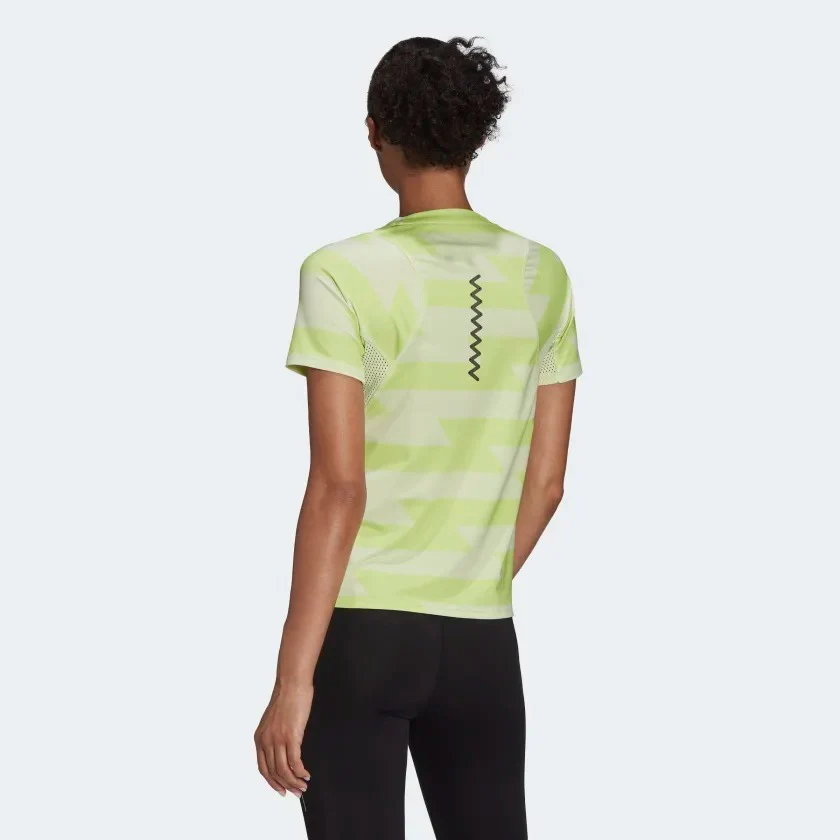 adidas Fast Allover Print Women's Tee - Image 2