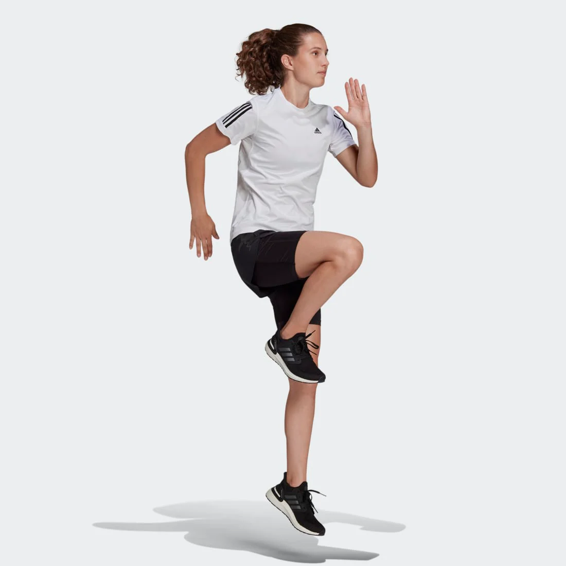 adidas Run Fast Two-in-One Women's Shorts - Image 3