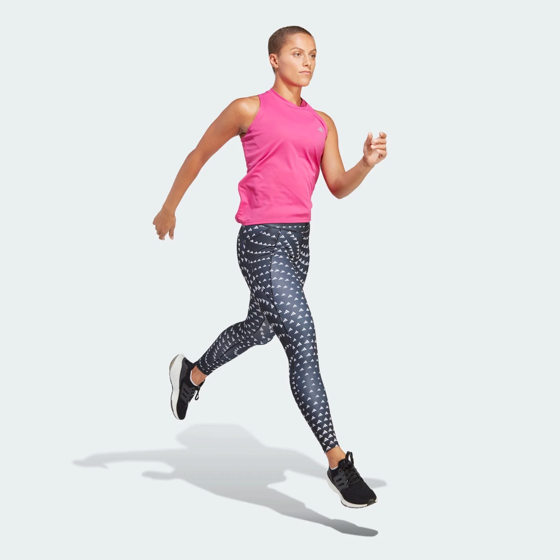adidas Running Essentials Brand Love 7/8 Women's Leggings - Image 3